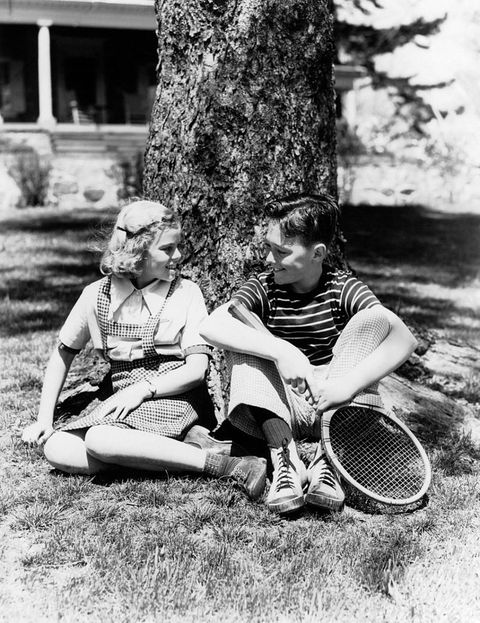 1930s 1940s BOY AND BLOND...
