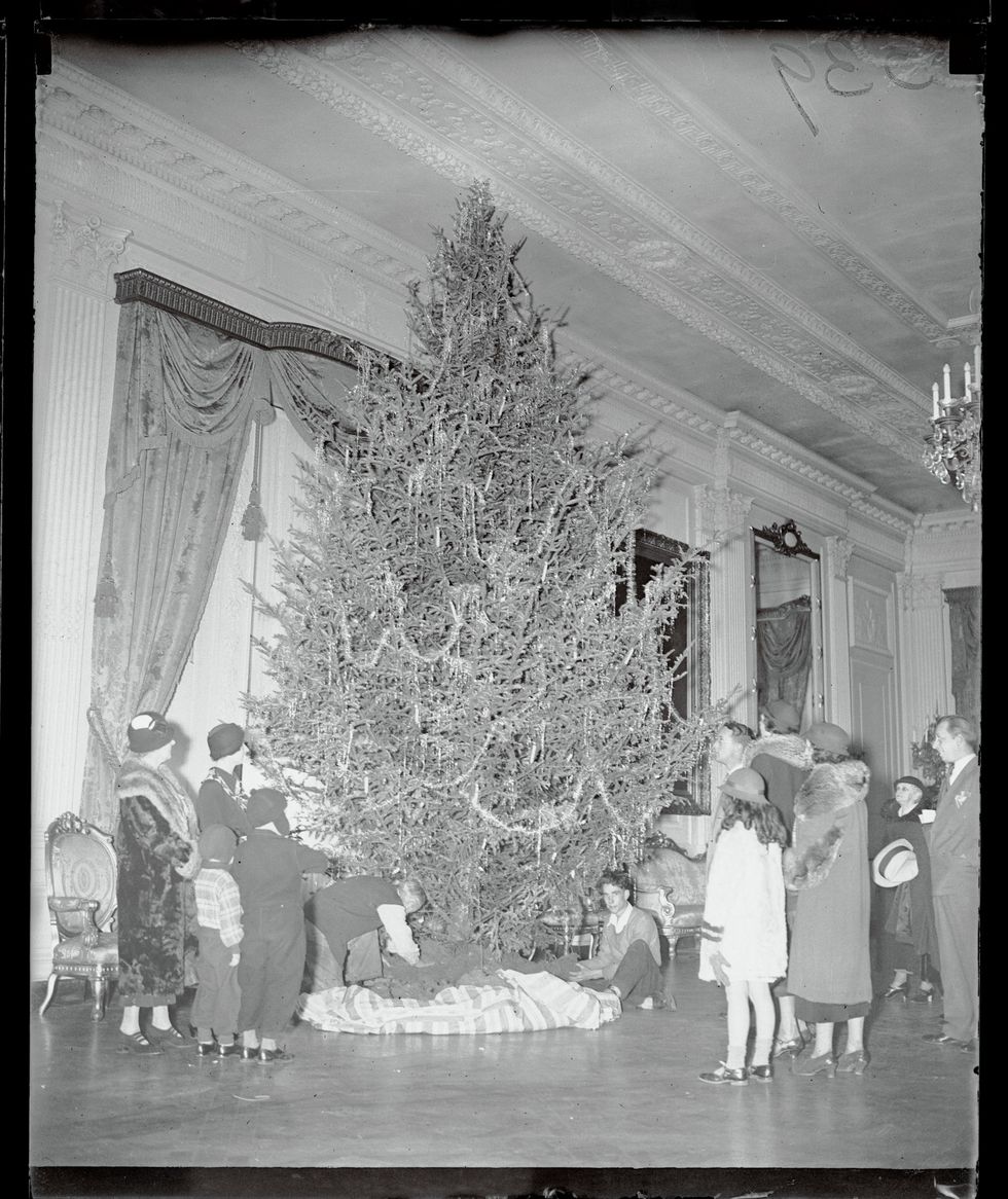 A Timeline of White House Christmas Decorations Through The Years