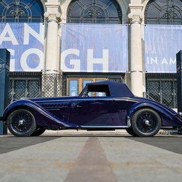 1937 delahaye 135m cabriolet