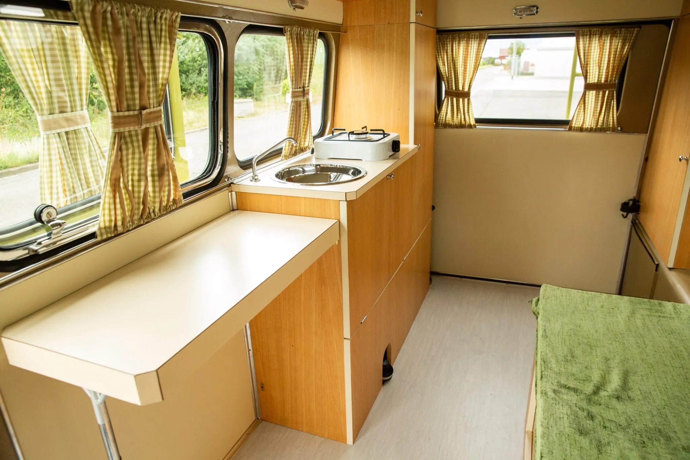 1955 Alfa Romeo T10 Autotutto Camper Interior