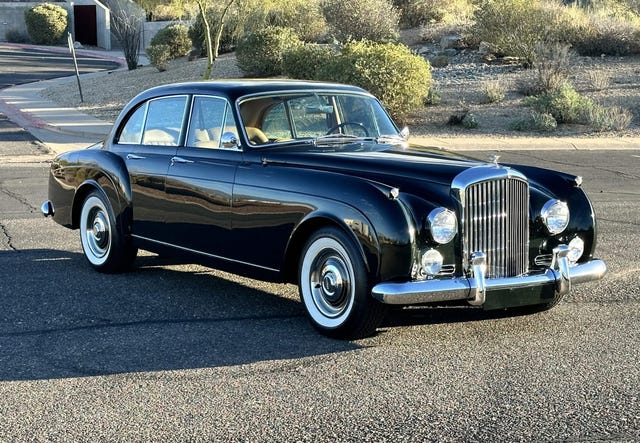 Alfred Hitchcock’s 1958 Bentley Is For Sale on Bring a Trailer