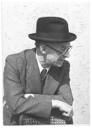 modernist designer richard herre  in 1958