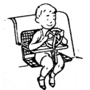 child seats in 1959 pep boys catalog  animated