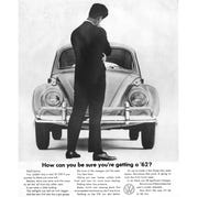 1962 Volkswagen Beetle magazine advertisement 1962 volkswagen beetle magazine advertisement