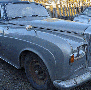 1963 bentley s3 in british junkyard