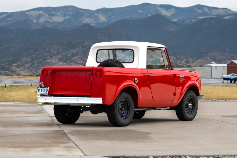 1964 international harvester scout pickup rear