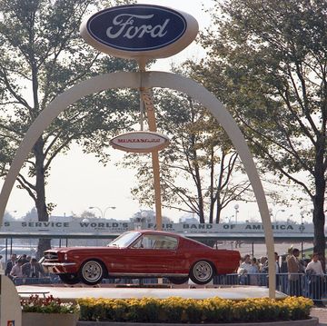 1964 world's fair ford mustang introduction