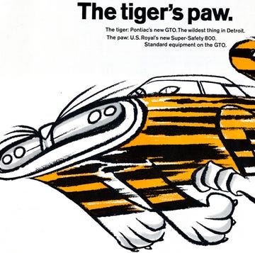 1964 U.S. Royal tire magazine advertisement 1964 us royal tire magazine advertisement