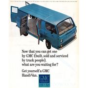 1965 gmc handi van magazine ad