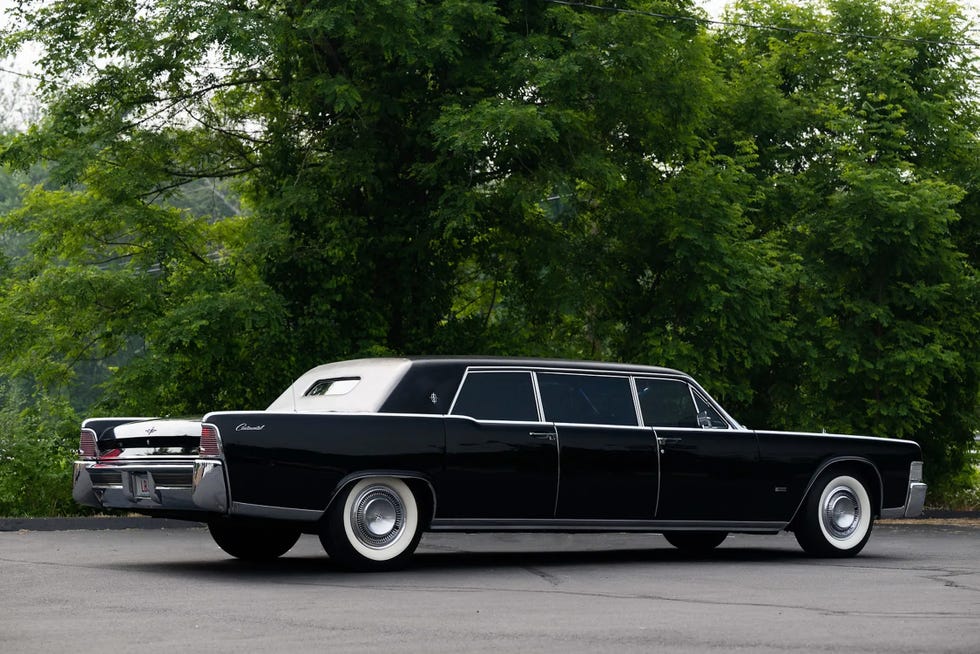 1965 lincoln continental executive limousine by lehmann peterson rear