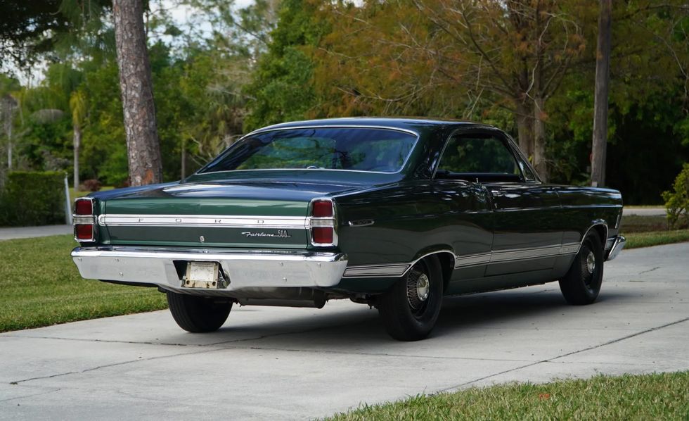 1967 ford fairlane 500 hard top with code 4 speed rear