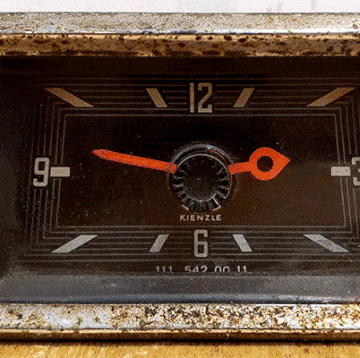 1967 mercedes benz w110 vdo dash clock