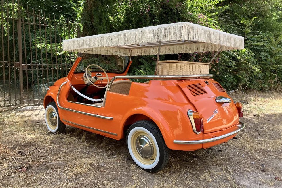 1971 fiat 500f jolly clone for sale on bring a trailer