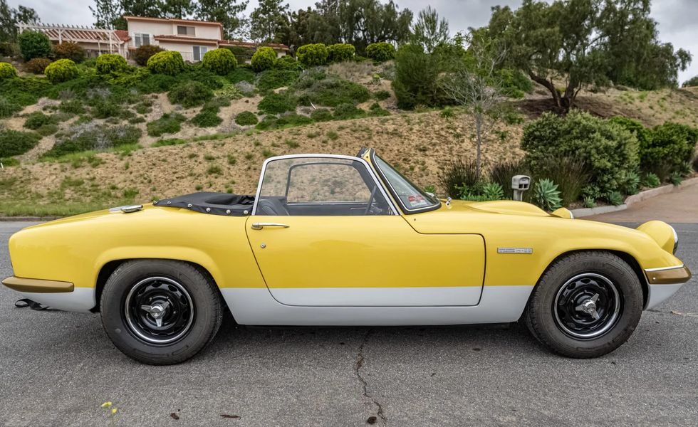 1972 lotus elan roadster profil