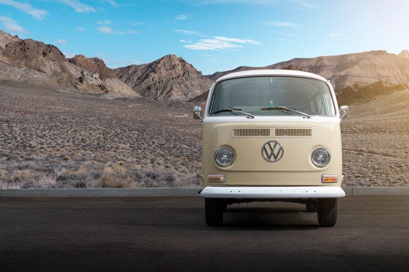 Classic 1972 VW Camper Type 2 Microbus Gets An Electric Overhaul