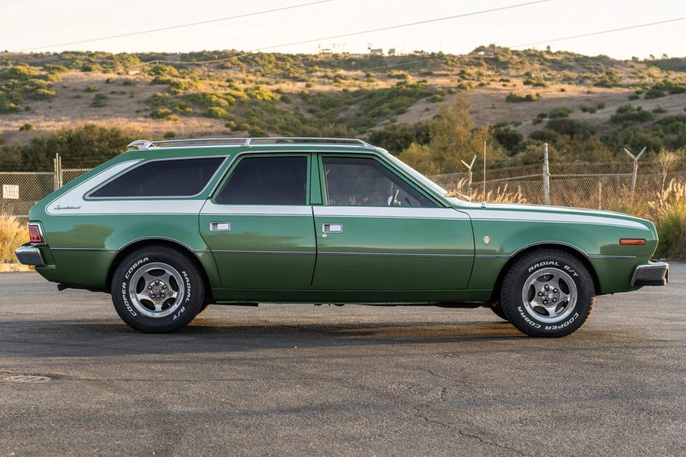 1973 amc hornet x gucci sportabout side