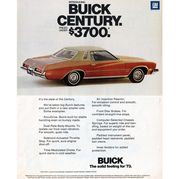 1973 buick century magazine advertisement