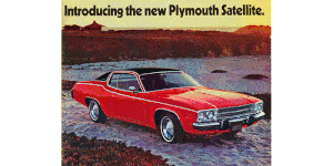 1973 plymouth satellite magazine advertisement