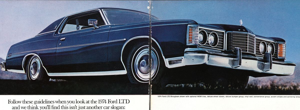1974 ford ltd magazine advertisement