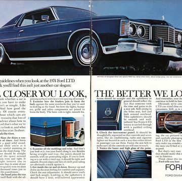 1974 ford ltd magazine advertisement