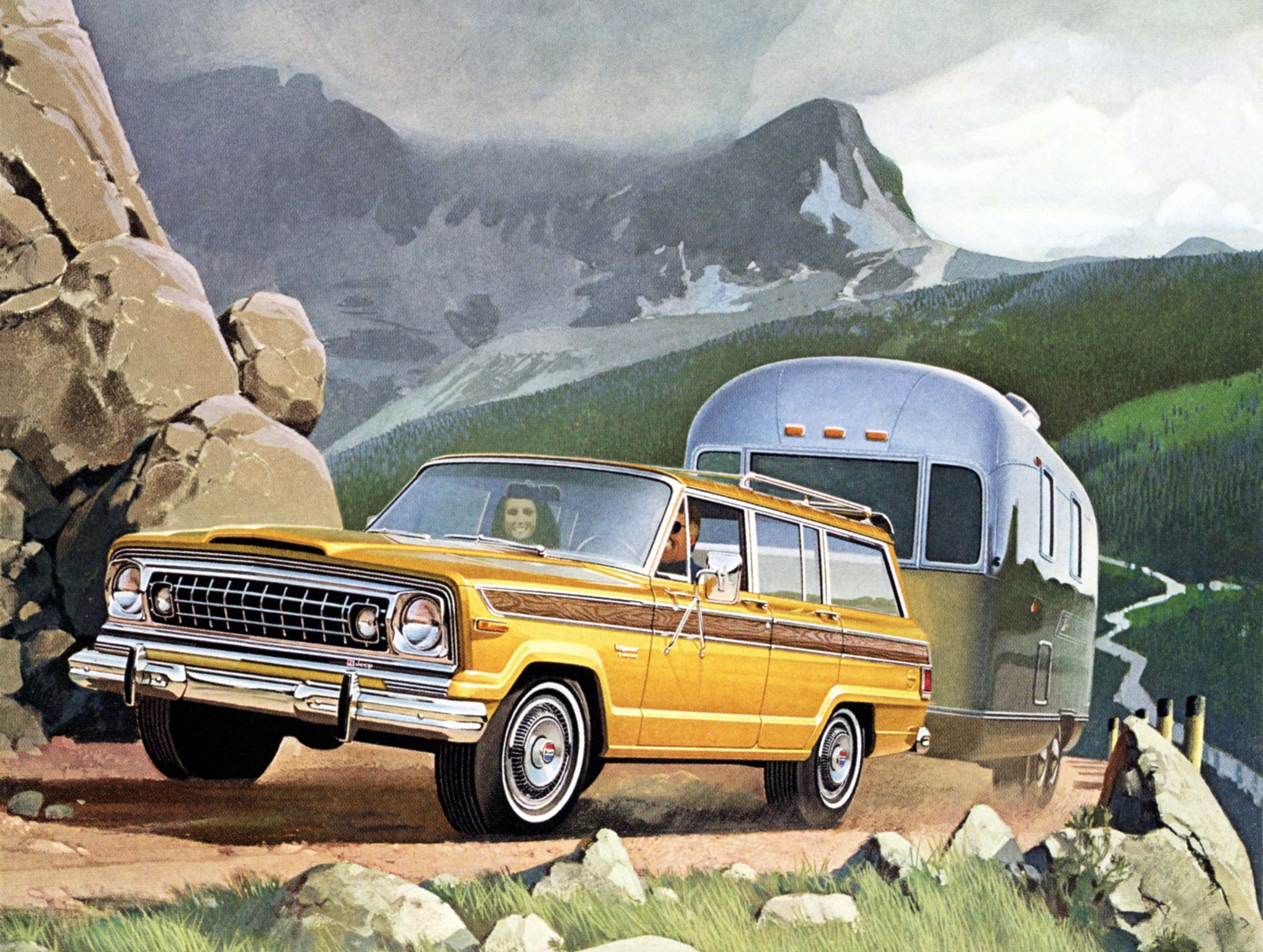 1974 jeep wagoneer ad