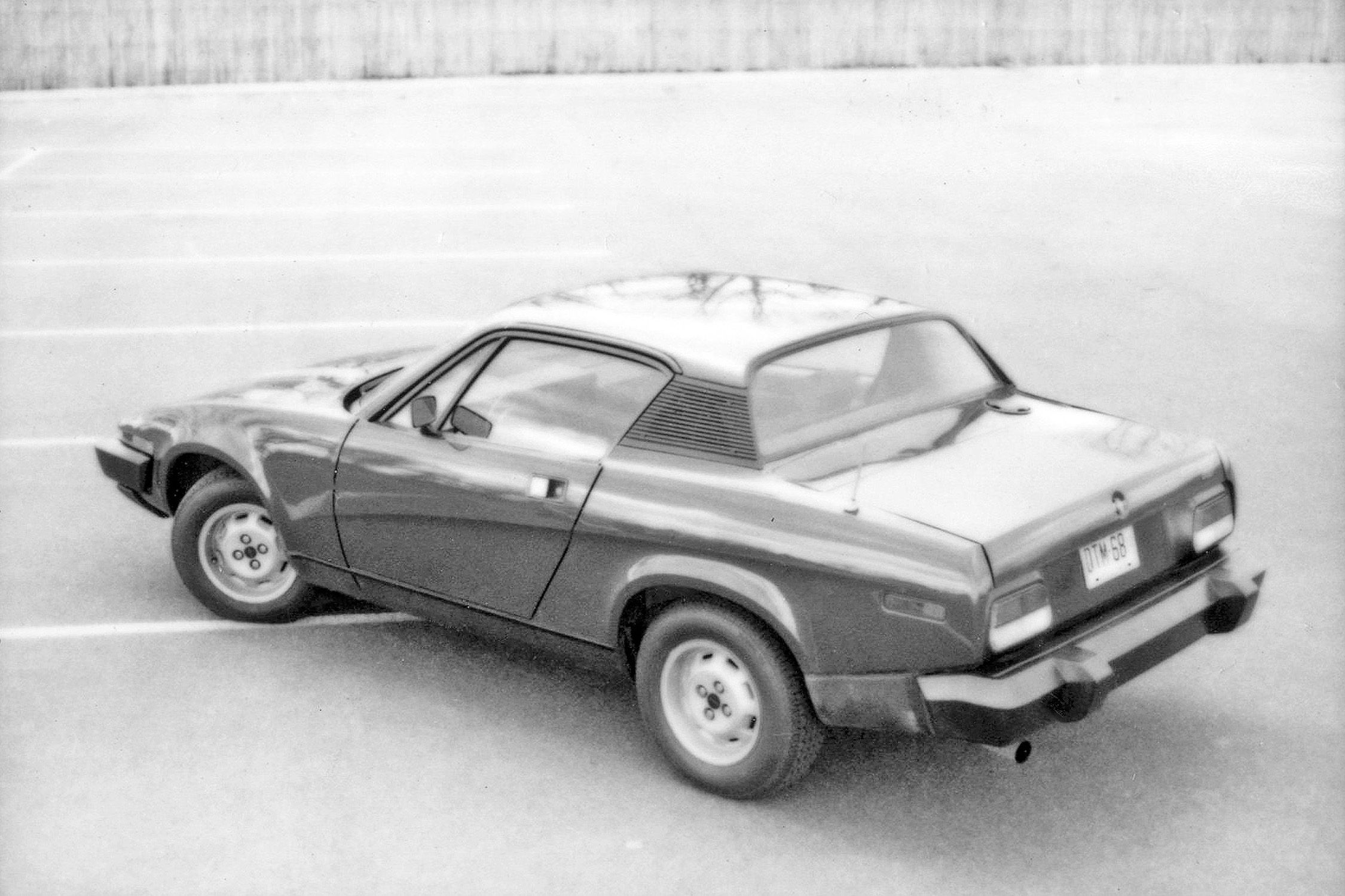 1980 Triumph TR7 - Classic Convertible - Metal Sign 11 x 14