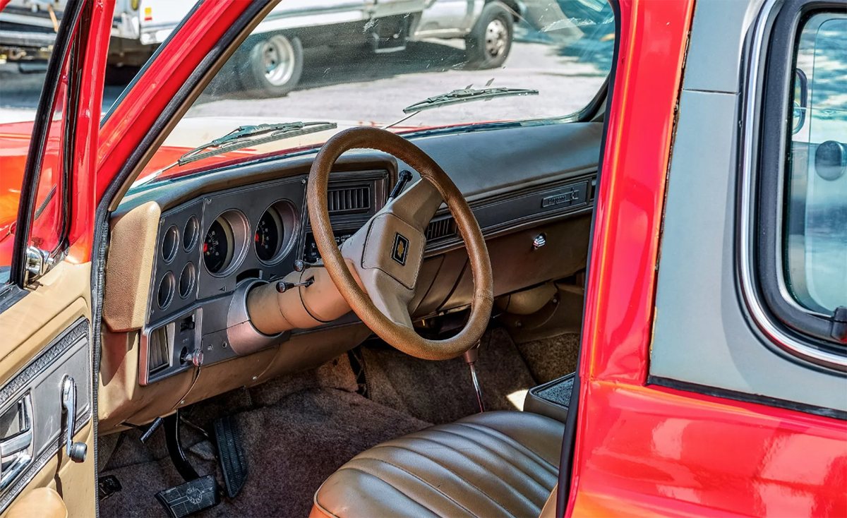 1978 blazer store interior