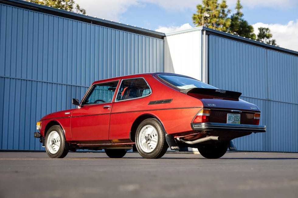 1978 saab 99 turbo rear