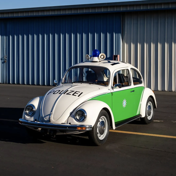1979 vw beetle police car