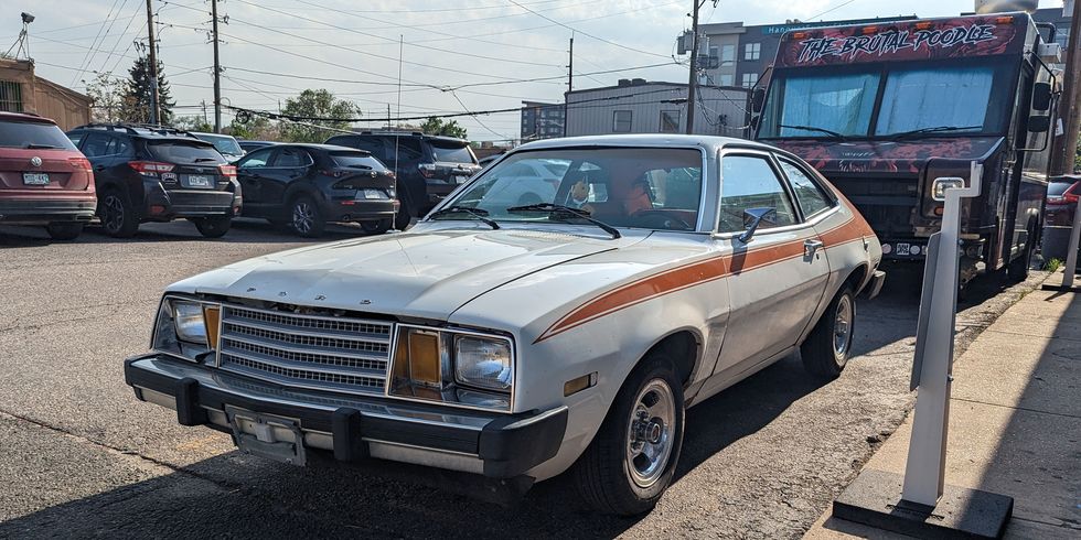 1979 ford pinto runabout down on the denver street
