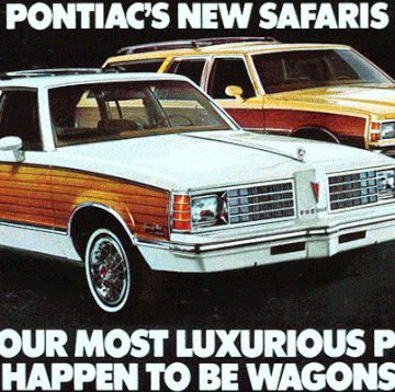 1979 pontiac station wagons magazine advertisement