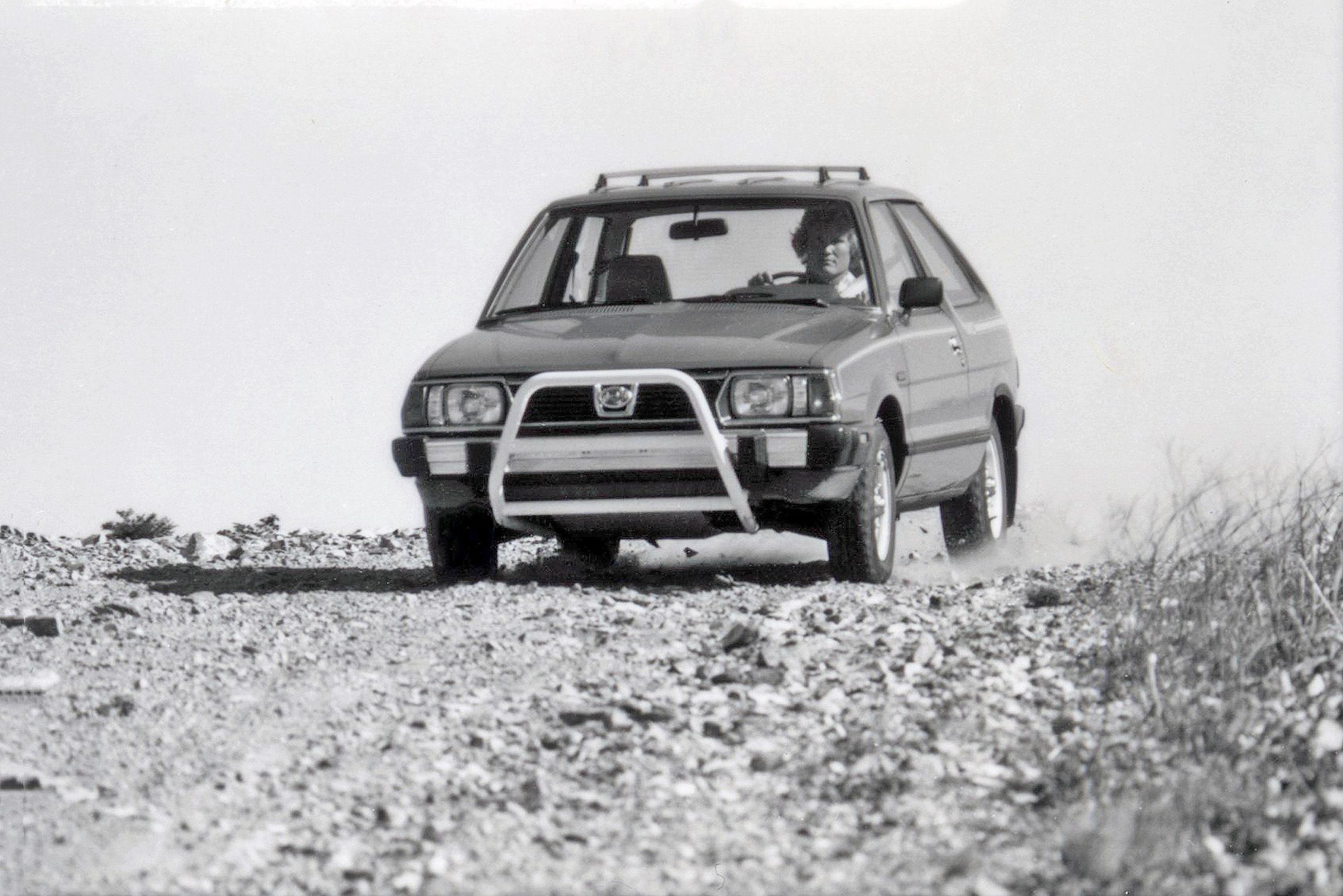 1980 Subaru 1600 4WD and BMW 733i Photos