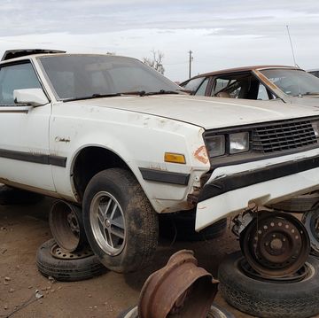 1982 dodge challenger in colorado junkyard