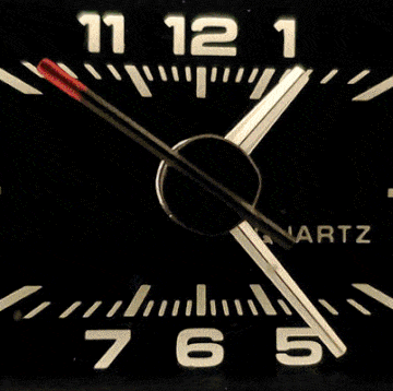 1983 oldsmobile clock   animated