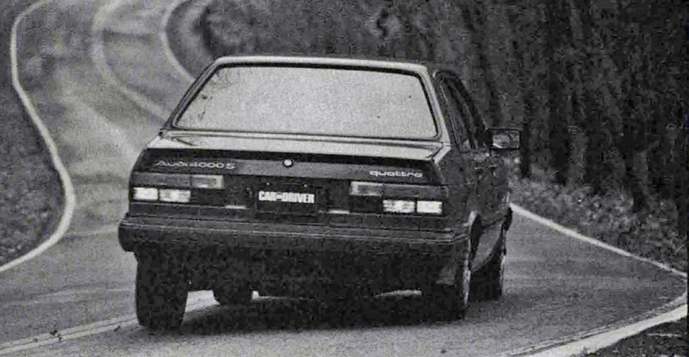 1984 Audi 4000s quattro