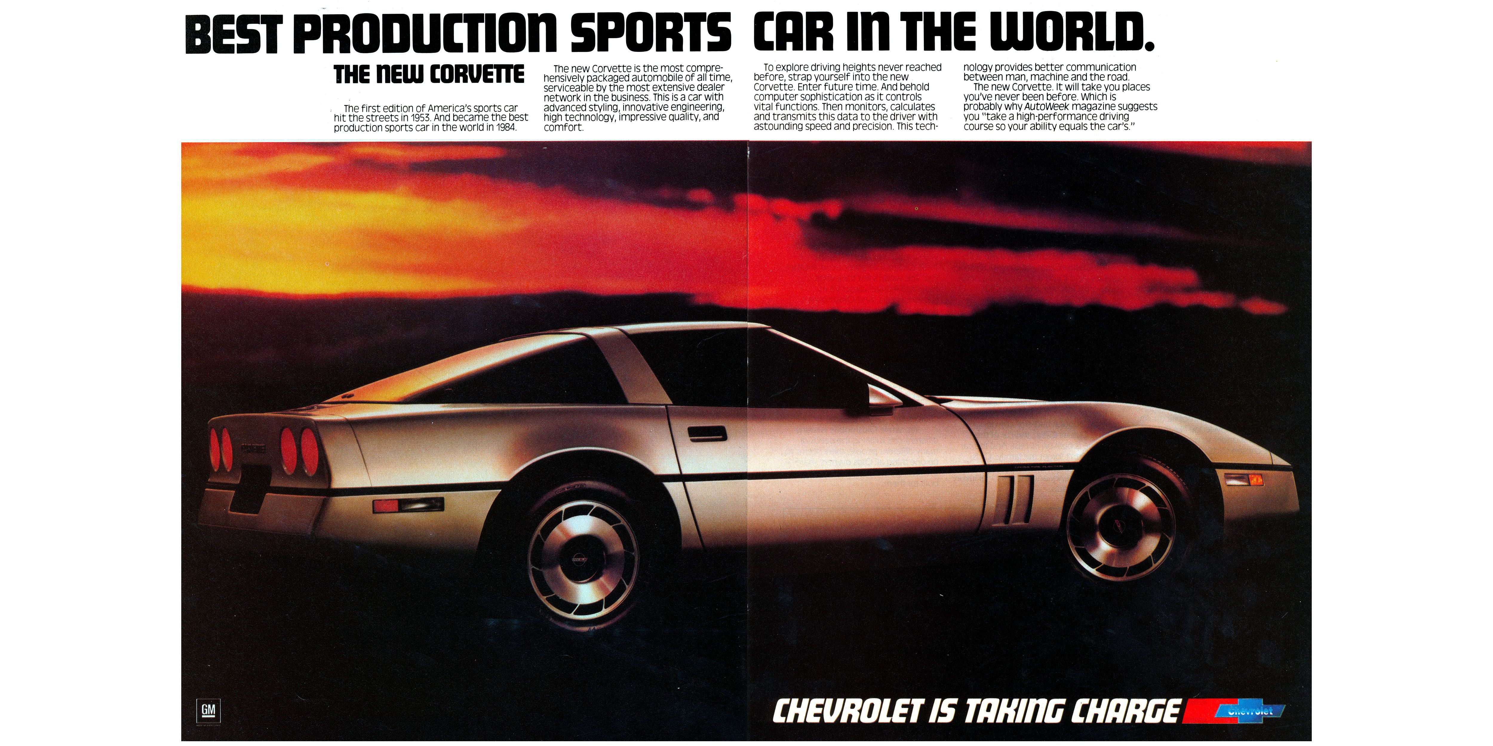 1984 Corvette a Year Late, Still Best Sports Car In the World