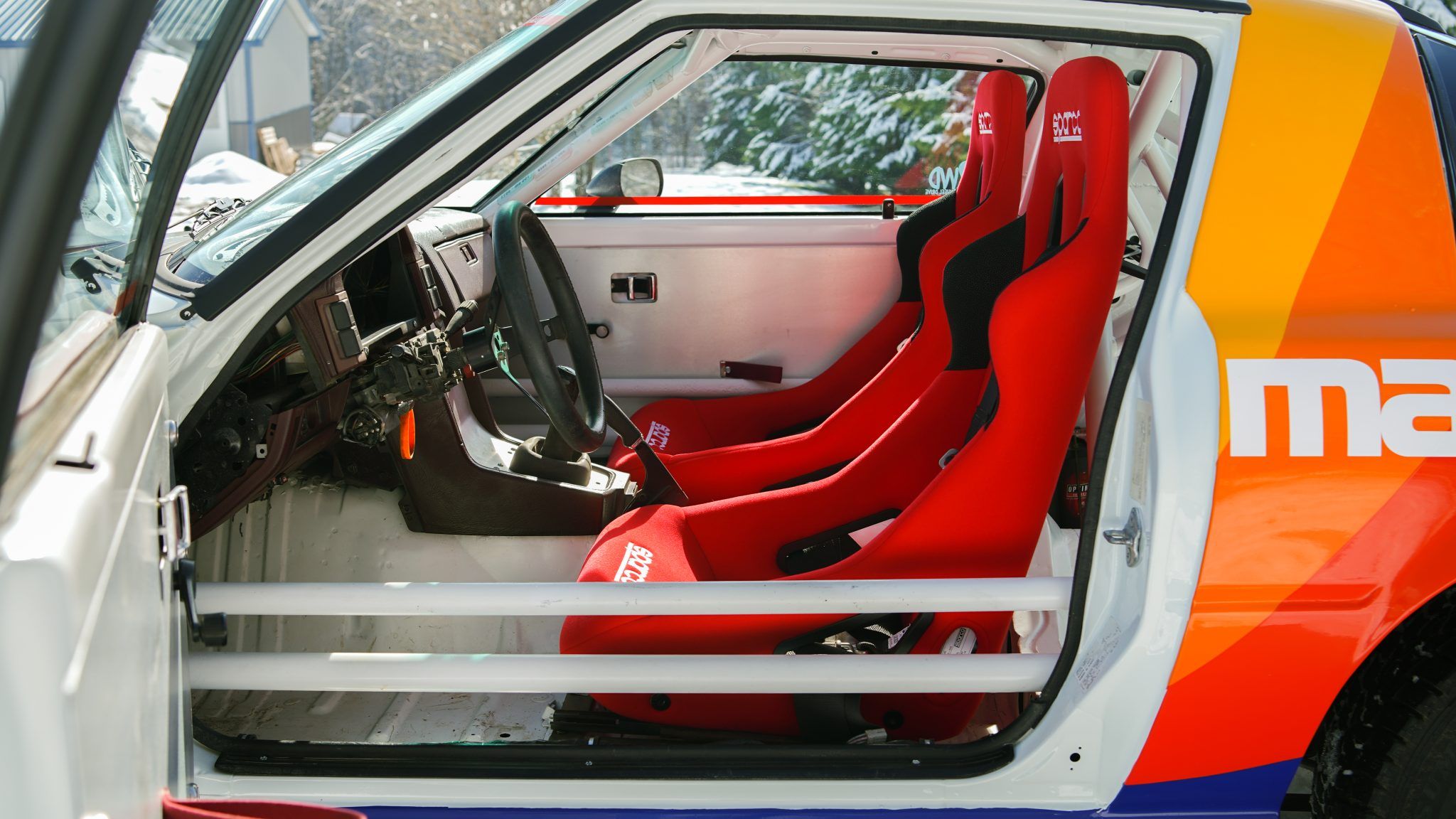 mazda rx7 modified interior