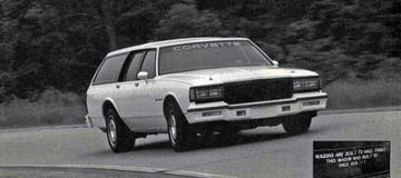 1986 chevrolet corvette chaser wagon