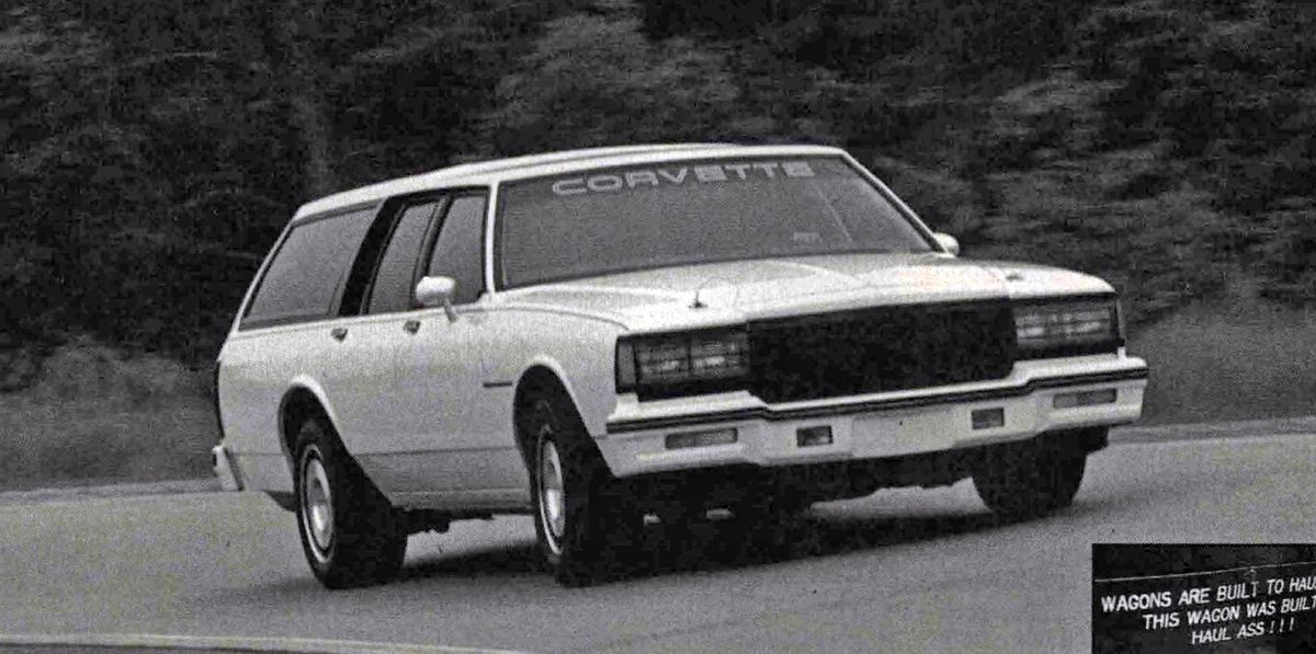 This 1983 Chevy Caprice Wagon Was Built to Chase Corvettes