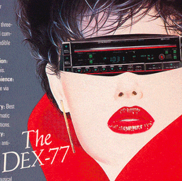 1986 pioneer dex77 cd tuner magazine advertisement