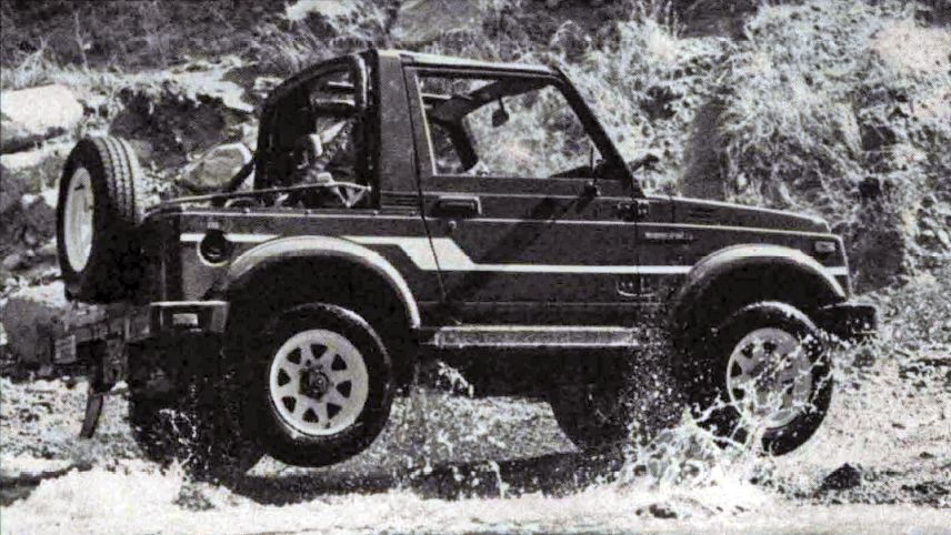 From the Archive: 1986 Suzuki Samurai JX Tested