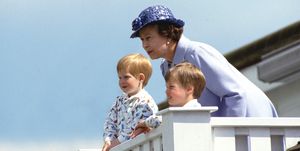 queen elizabeth prince william prince harry 1987