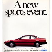 1988 honda prelude s magazine advertisement