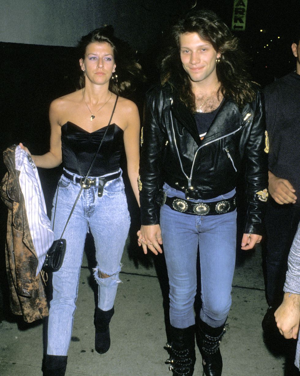 jon bon jovi and wife dorothea hurley photo by ron galellaron galella collection via getty images