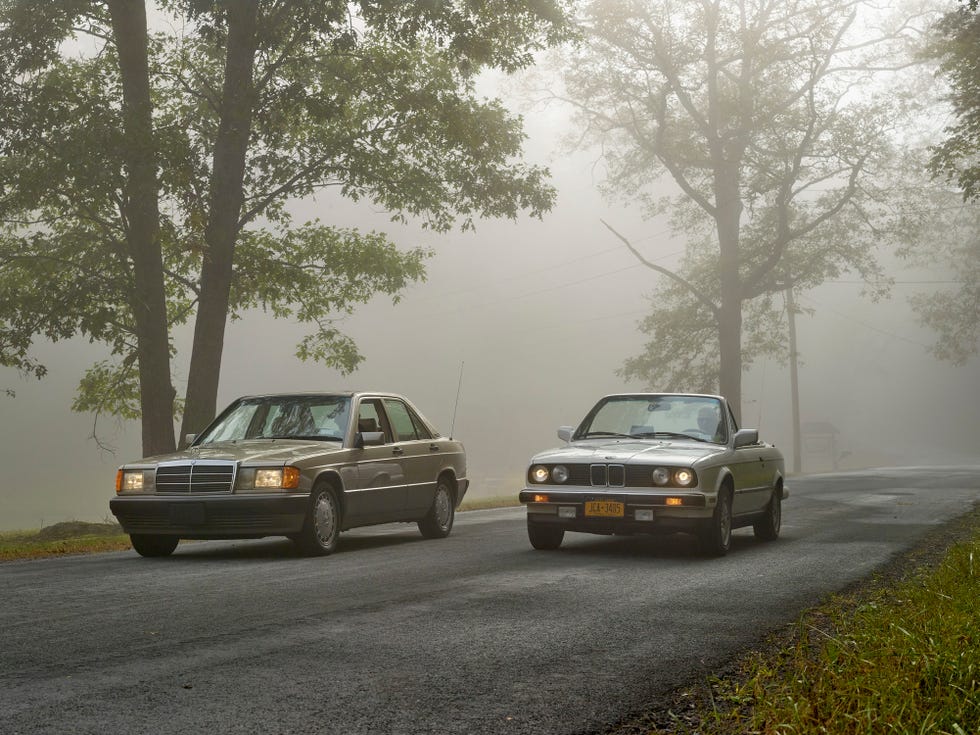 1991 mercedes benz 190e 2 6 and 1989 bmw 325i