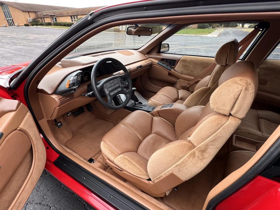 1989 pontiac turbo grand prix interior