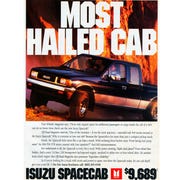 1990 isuzu pickup magazine advertisement