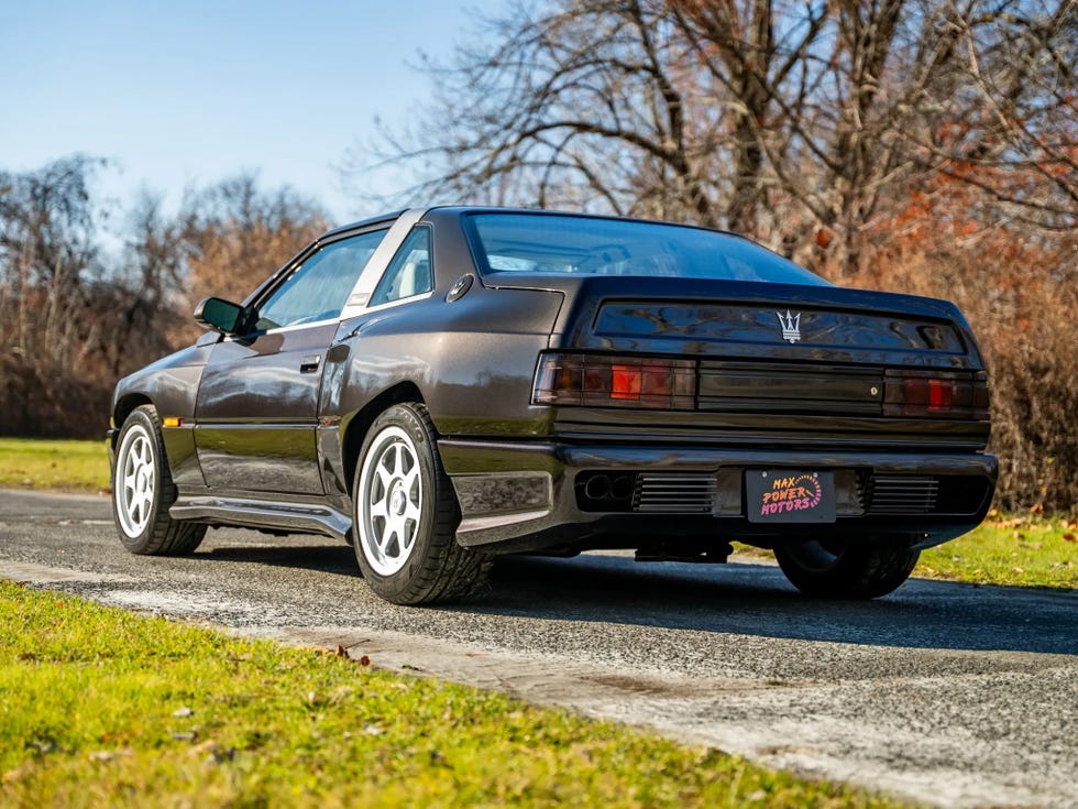 1991 Maserati Shamal Rear Three Quarter