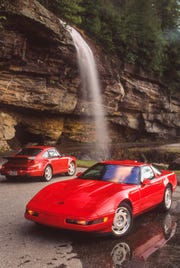 1991 chevrolet corvette zr 1, 1991 porsche 911 turbo