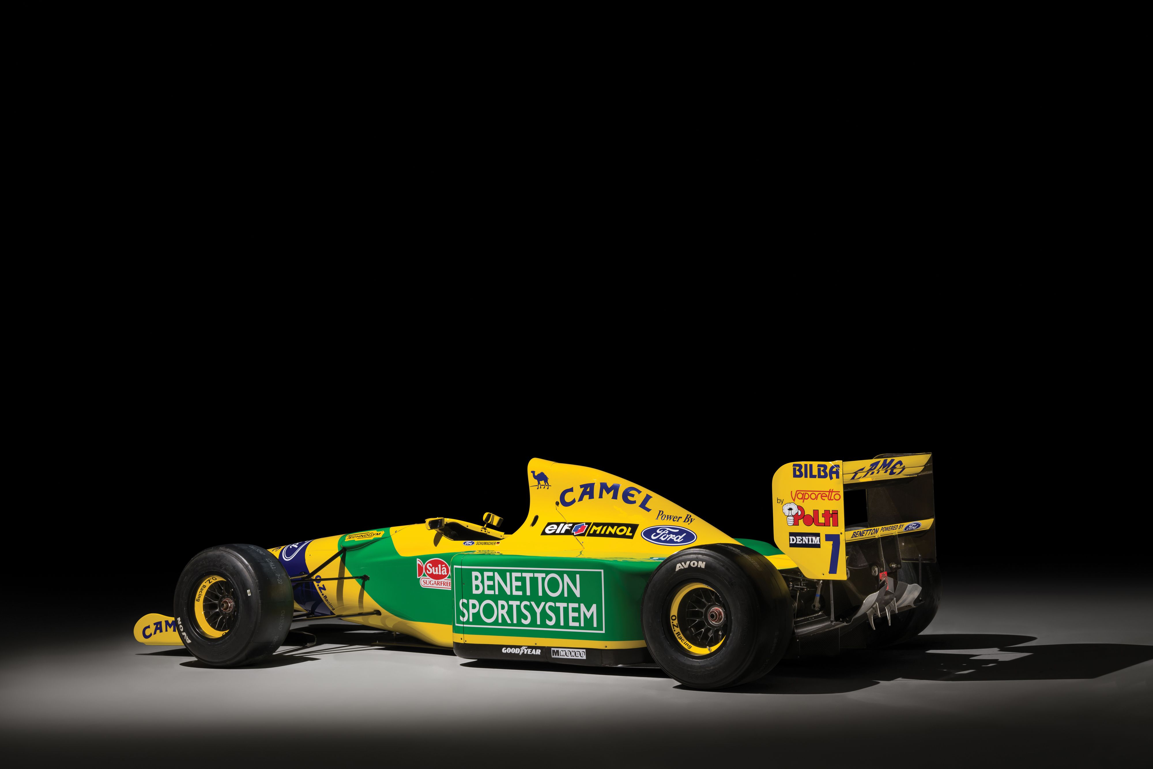 Formula 1 BENETTON B188-01 - Limited and signed fine art print